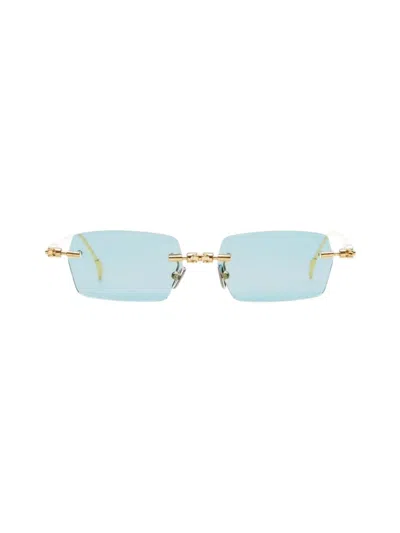 Kuboraum Maske H61 - Gold Sunglasses