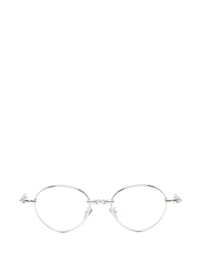 Kuboraum Maske H67 Round-frame Glasses In White