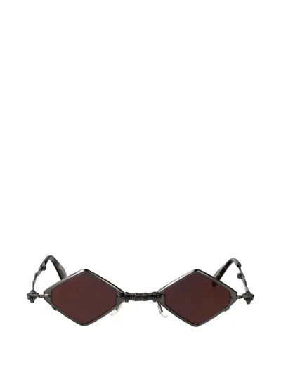Kuboraum Maske H80 Geometric-frame Sunglasses In Gray