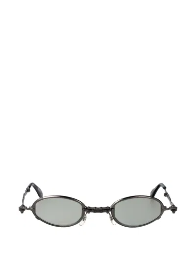 Kuboraum Maske H81 Geometric-frame Sunglasses In Gray
