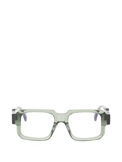 Kuboraum Maske I03 Square-frame Glasses In Green