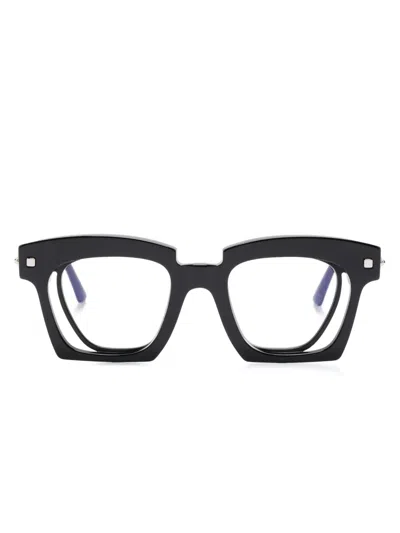 Kuboraum Square-frame Glasses In Black
