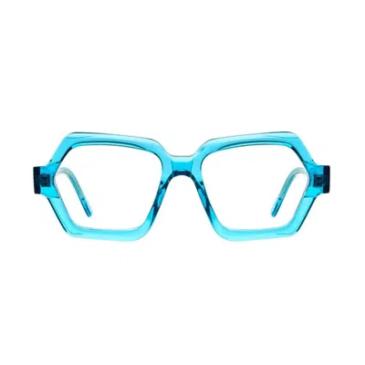 Kuboraum Maske K38 Tq Turquoise Glasses In Turchese