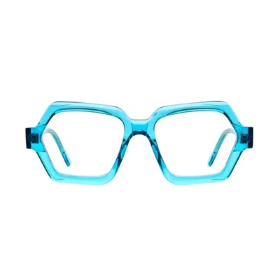Kuboraum Maske K38 Tq Turquoise Glasses In Blue