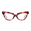 Kuboraum Maske K39 Tv Violet Tortoise Glasses