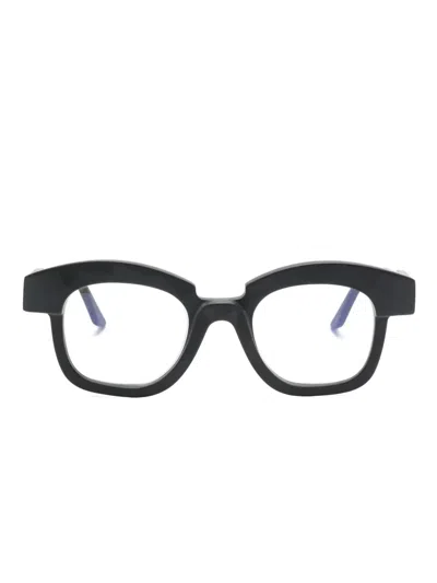 Kuboraum Maske K40 Geometric-frame Glasses In 黑色