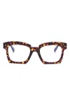Kuboraum Maske K5 Glasses In 褐色