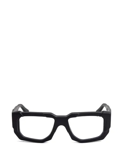 Kuboraum Maske K61 Geometric-frame Glasses In Black
