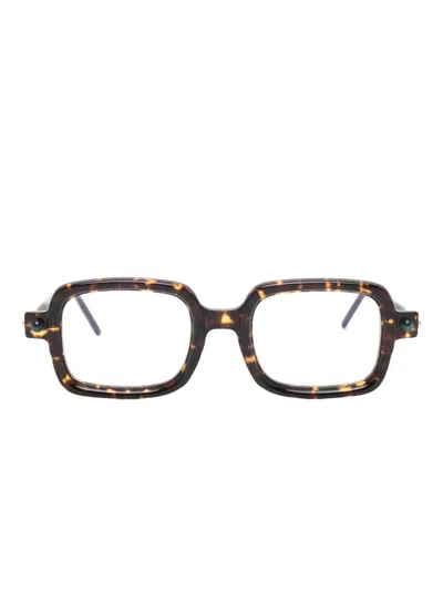 Kuboraum Maske P2 方框眼镜 In Brown