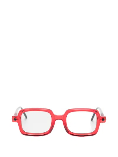 Kuboraum Maske P2 Square-frame Sunglasses In Pink
