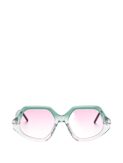 Kuboraum Maske P20 Geometric-frame Sunglasses In Multi