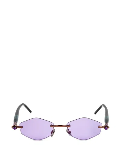 Kuboraum Maske P60 Rimless Sunglasses In Multi