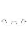 Kuboraum Maske P62 Glasses In 白色