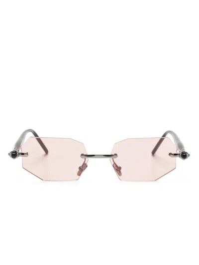 Kuboraum Maske P63 Sunglasses In Silver