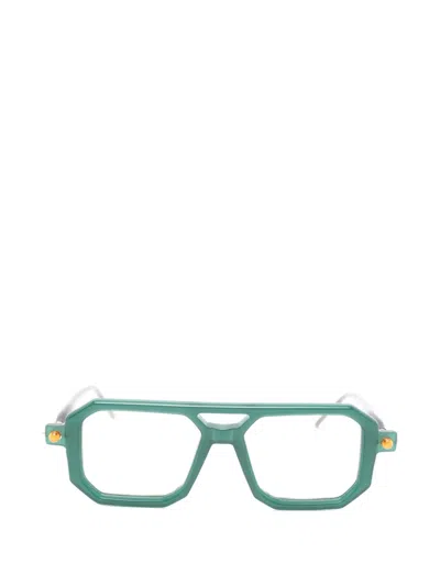 Kuboraum Maske P8 Geometric-frame Sunglasses In Green