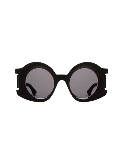 Kuboraum Maske R4 - Black Sunglasses In Blue