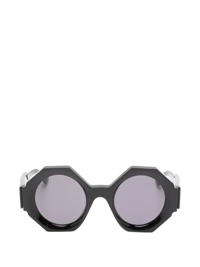 Kuboraum Maske R4 Geometric-frame Sunglasses In Black