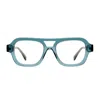 Kuboraum Full-frame Flat Mirror In Green