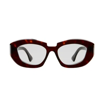 Kuboraum Maske X23 Sunglasses In Marrone