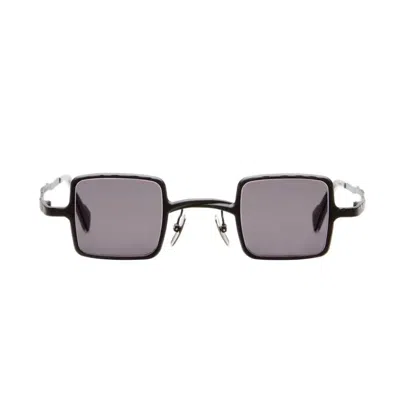 Kuboraum Maske Z21 Micrometal Z Bm 2grey Black Matte Sunglasses In Nero