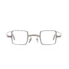 Kuboraum Maske Z21 Micrometal Z Sm Silver Matt Glasses