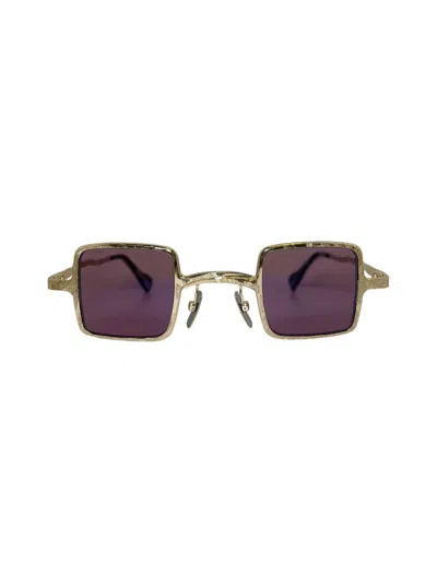 Kuboraum Maske Z21 Sunglasses In Gold