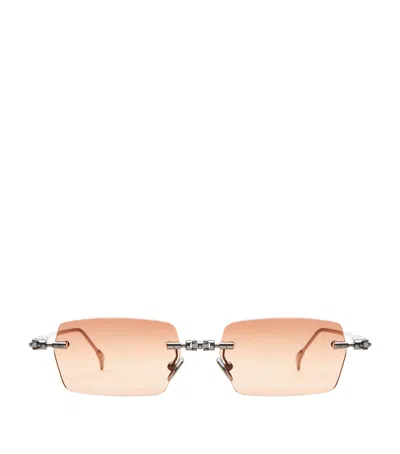 Kuboraum Metal Mask H61 Sunglasses In Orange