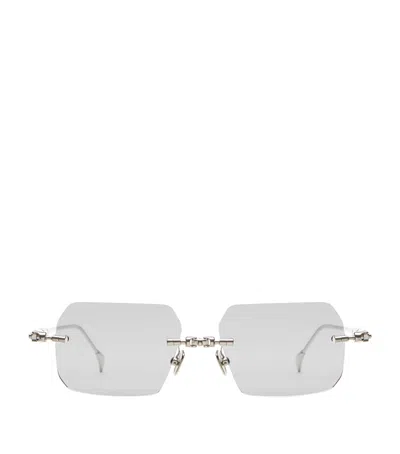Kuboraum Metal Mask H68 Sunglasses In Grey