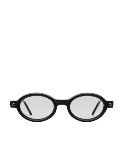 Kuboraum Oval Frame Sunglasses In White