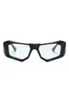 Kuboraum Oversized Sunglasses In Black