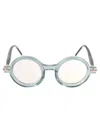 Kuboraum Mask P1 Round-frame Glasses In Mkg Grey1*