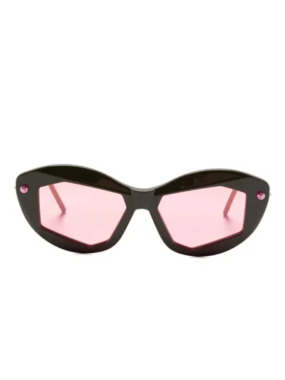 Kuboraum P16 Sunglasses In Black