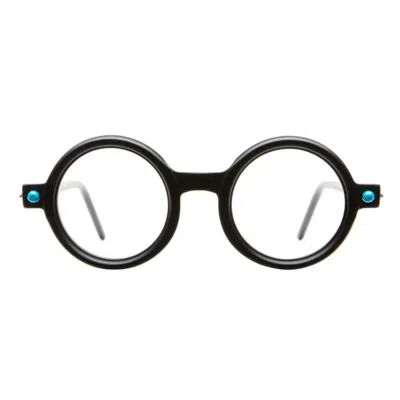 Kuboraum Q7 Round-frame Glasses In Bms