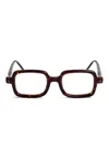 Kuboraum P2 Glasses In Brown