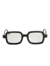 Kuboraum P2 Square-frame Sunglasses In Black