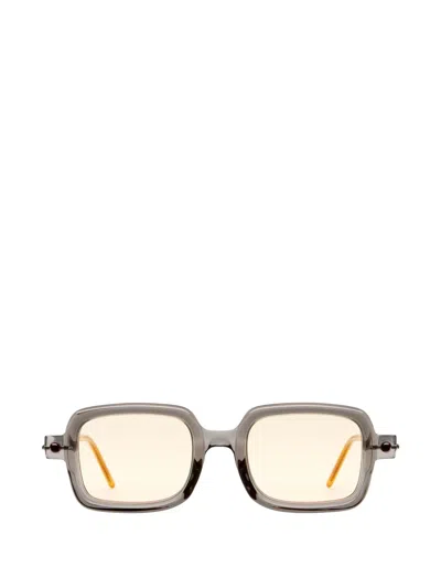 Kuboraum P2 Square-frame Sunglasses In Gray