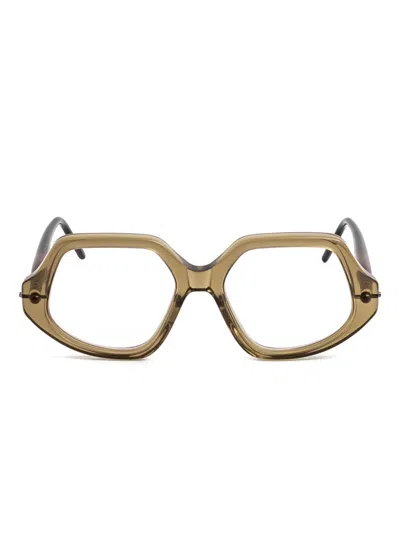 Kuboraum P20 Glasses In Green