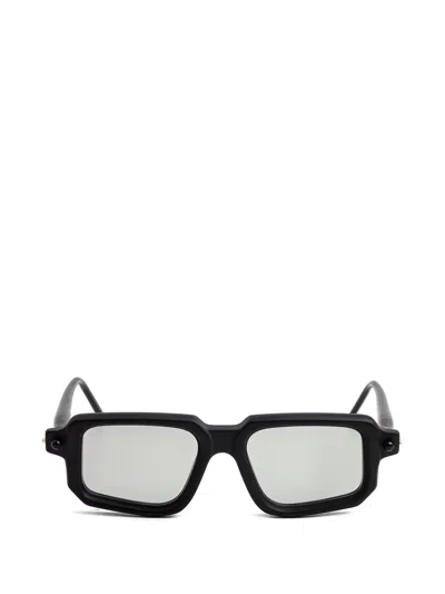 Kuboraum P23 Square-frame Sunglasses In Black