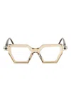 Kuboraum P26 Glasses In Brown