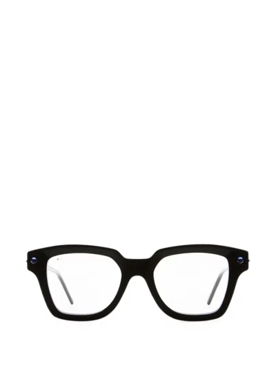 Kuboraum P28 Square-frame Glasses In Black