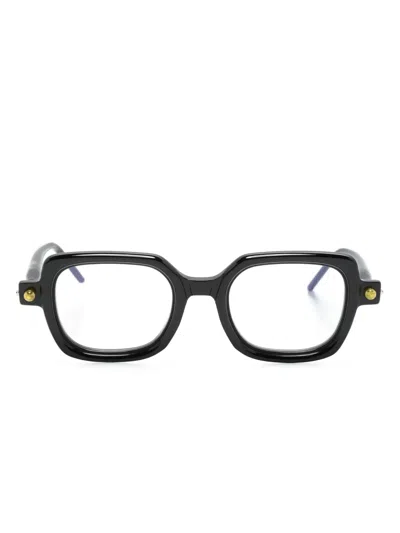 Kuboraum P4 Square-frame Glasses In Black