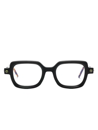 Kuboraum P4 Square-frame Glasses In Black
