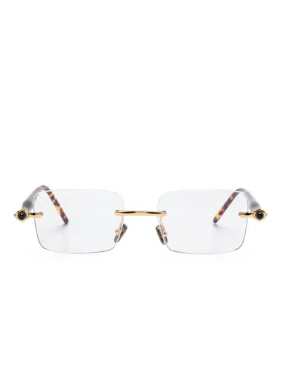 Kuboraum P56 Glasses In 褐色
