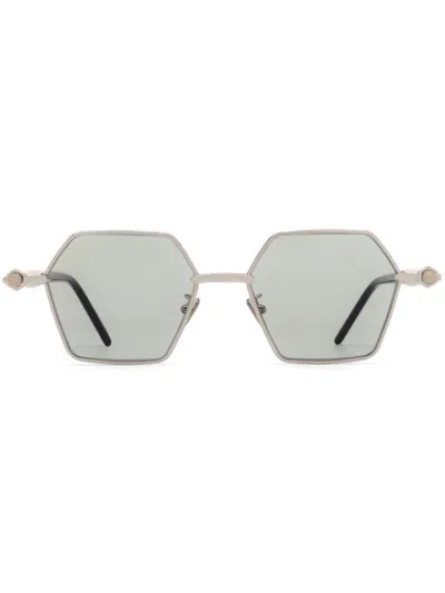 Kuboraum P70 Sunglasses In Silber