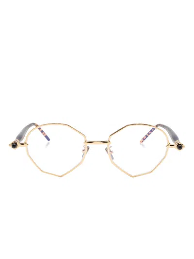 Kuboraum P71 Brille In Gold