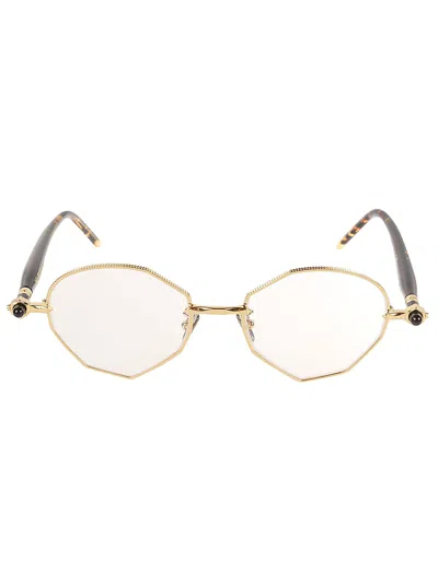 Kuboraum P71 Glasses In Gold