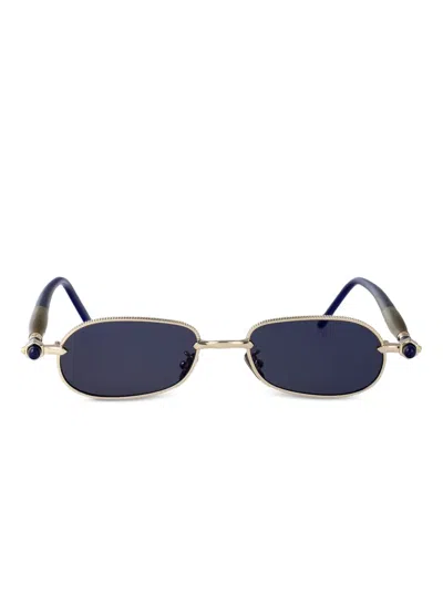 Kuboraum P78 Sunglasses In Gold