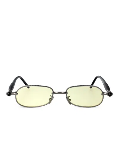 Kuboraum P78 Sunglasses In Silver