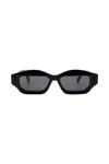 Kuboraum Q6 Sunglasses Accessories In Black