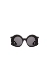 Kuboraum R4 Hypercore Oversize-frame Sunglasses In Black